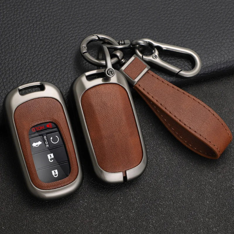 Zinc Alloy Car Key Case For Honda Civic 2022/2023 Models Remote Control Protector For Honda Accord Special Key Cover Keychain
Zinc Alloy Car Key Case For Honda Civic 2022/2023 Models Remote Control Protector For Honda Accord Special Key Cover Keychain