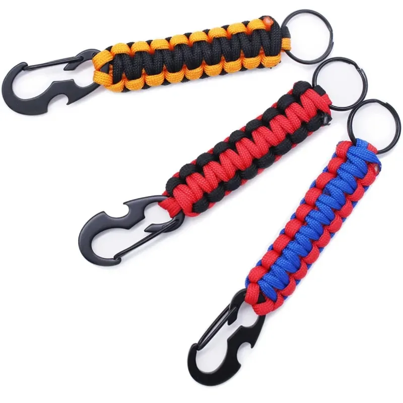 7core Braided Tactical Parachute Cord Key Chain Sturdy and Durable with Bottle Opener for Outdoor Camping Survival Hiking Riding
7core Braided Tactical Parachute Cord Key Chain Sturdy and Durable with Bottle Opener for Outdoor Camping Survival Hiking Riding