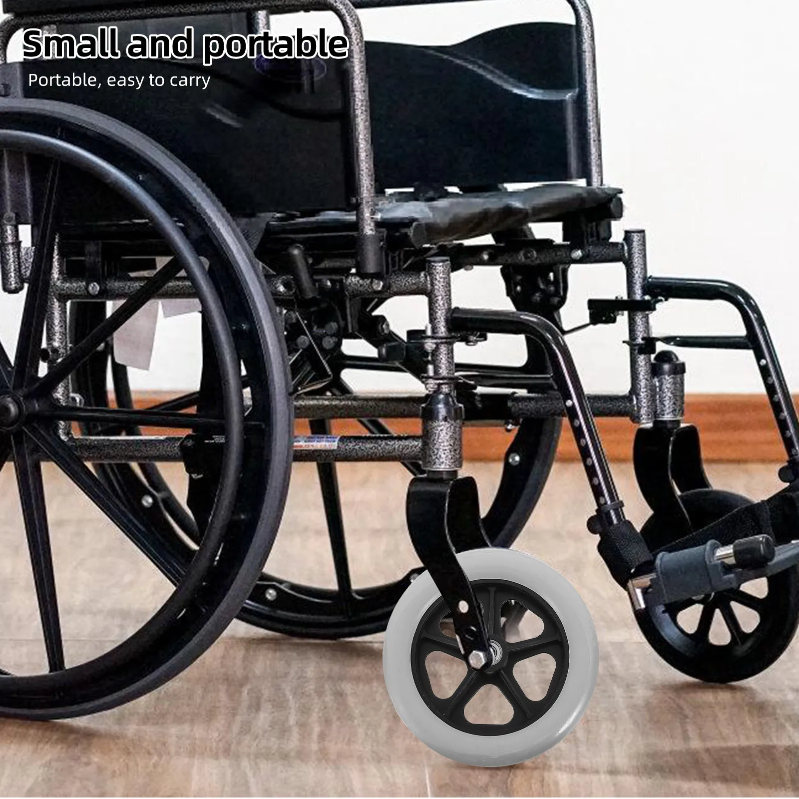 2Pcs 360 Degree Rotating Wear Resistant Shopping Cart Wheels Replacement for Grocery Trolley Wheelchair Rollator Front Caster
2Pcs 360 Degree Rotating Wear Resistant Shopping Cart Wheels Replacement for Grocery Trolley Wheelchair Rollator Front Caster