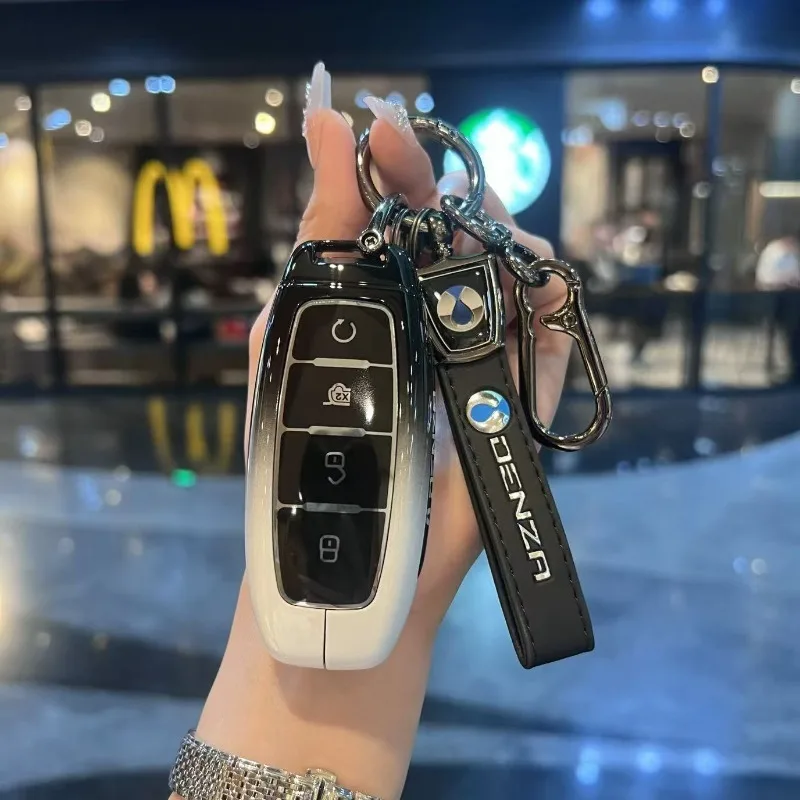 Zinc Alloy Key Fob Cover for DENZA N7/N8/N9 (Old Model/2023), Protective KeyCase Shell with Keychain, Anti-Drop & Scratch Proof
Zinc Alloy Key Fob Cover for DENZA N7/N8/N9 (Old Model/2023), Protective KeyCase Shell with Keychain, Anti-Drop & Scratch Proof