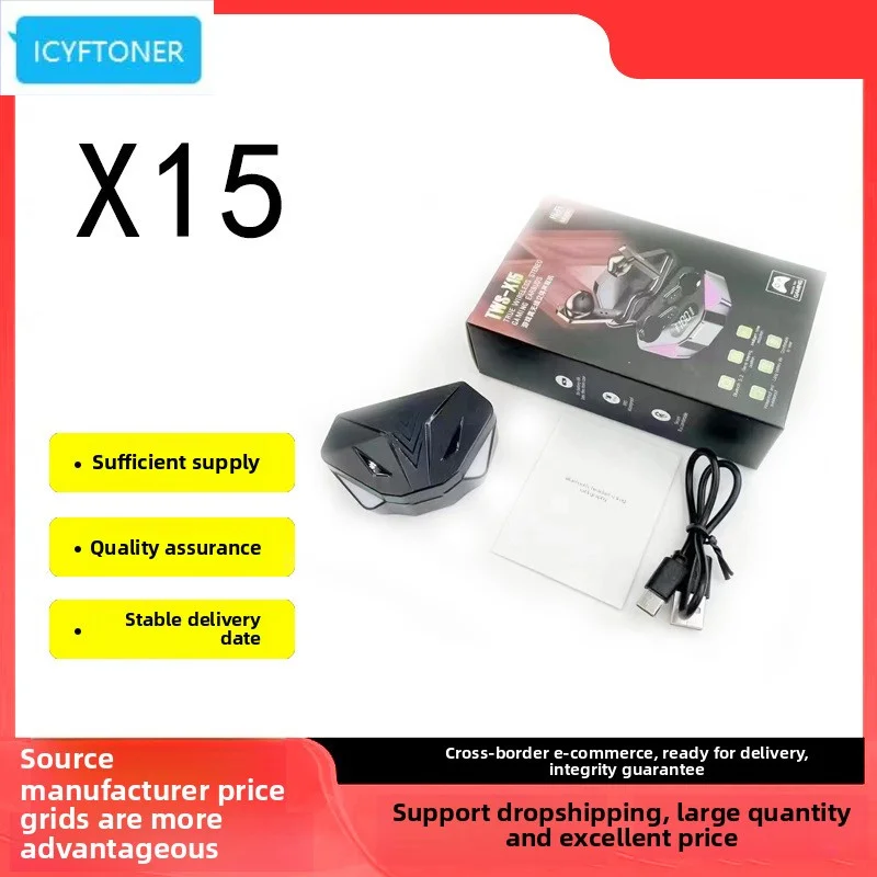 ICYFTONER lenovo bluetooth-гарнитура X15 M10 F9 Беспроводные наушники-вкладыши большой емкости поддерживают цифровые игровые наушники Bluetooth
ICYFTONER lenovo bluetooth-гарнитура X15 M10 F9 Беспроводные наушники-вкладыши большой емкости поддерживают цифровые игровые наушники Bluetooth