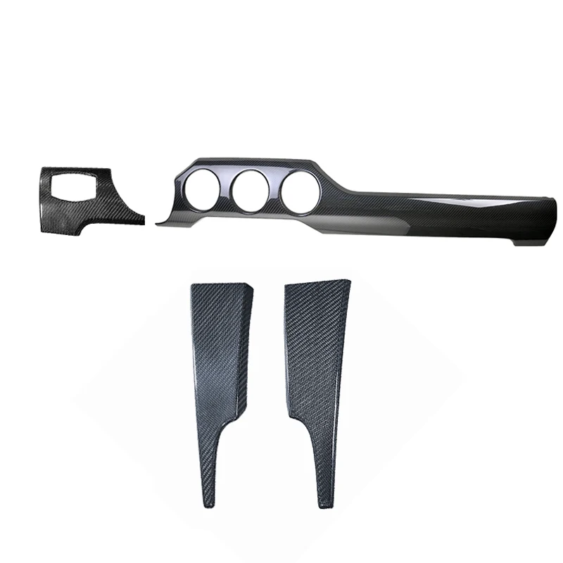Dry Carbon Fiber Car Interior Dashboard Panel Cover Trim 4pcs For Ford Mustang 2014-2022
Dry Carbon Fiber Car Interior Dashboard Panel Cover Trim 4pcs For Ford Mustang 2014-2022