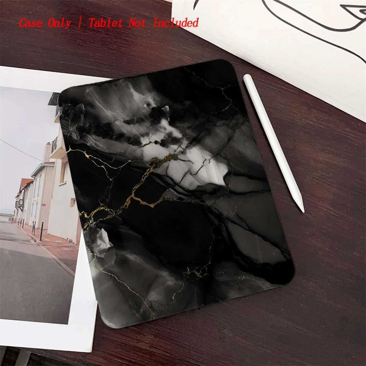 Unique Black Art Pattern Case for Multiple Apple iPad Models, Heavy Duty Anti-Drop Protective Shell
Unique Black Art Pattern Case for Multiple Apple iPad Models, Heavy Duty Anti-Drop Protective Shell