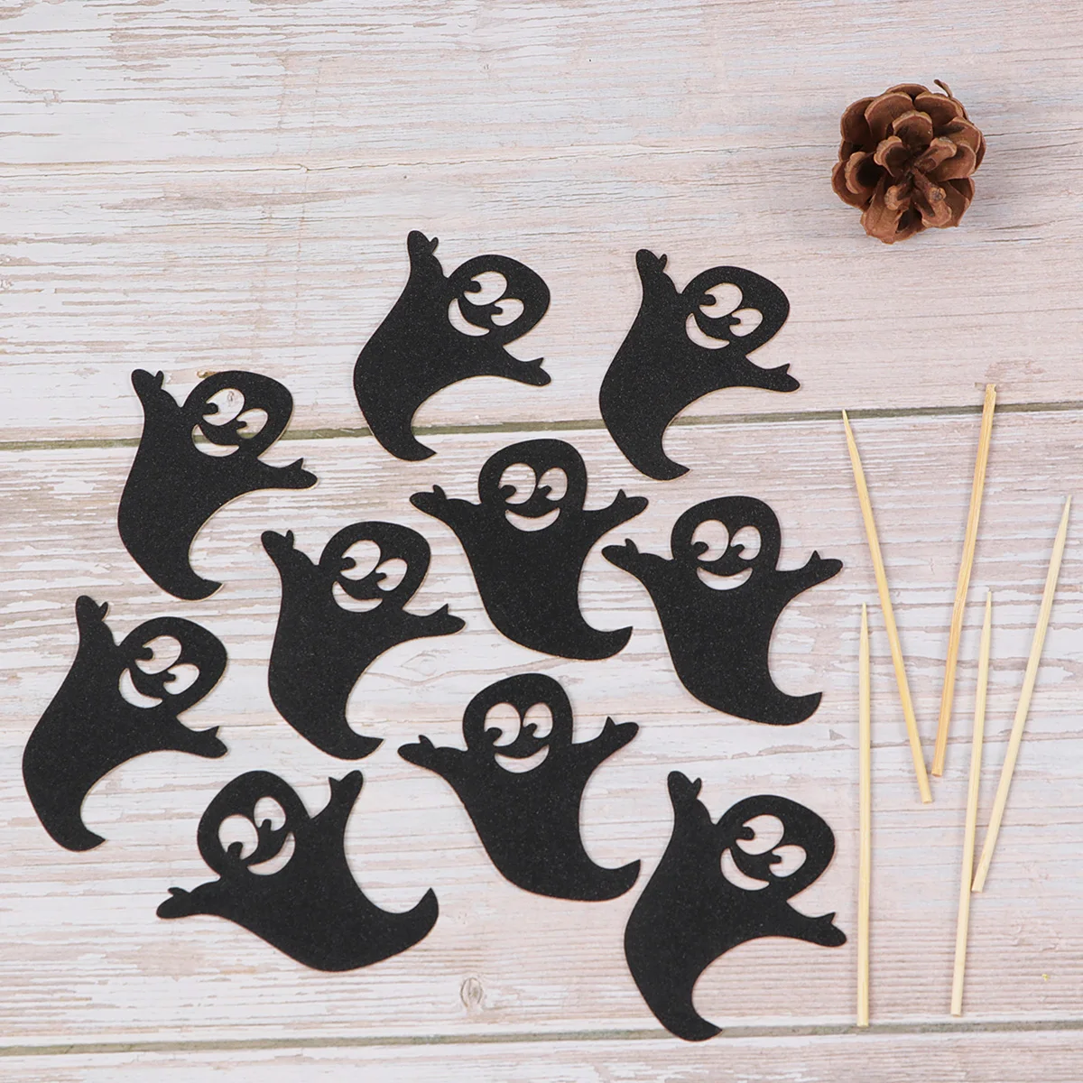 10pcs Ghost Shape Cake Toppers Environment Friendly Non Toxic Safe Beach Theme Birthday Holiday Party Decorations Fruitcake
10pcs Ghost Shape Cake Toppers Environment Friendly Non Toxic Safe Beach Theme Birthday Holiday Party Decorations Fruitcake