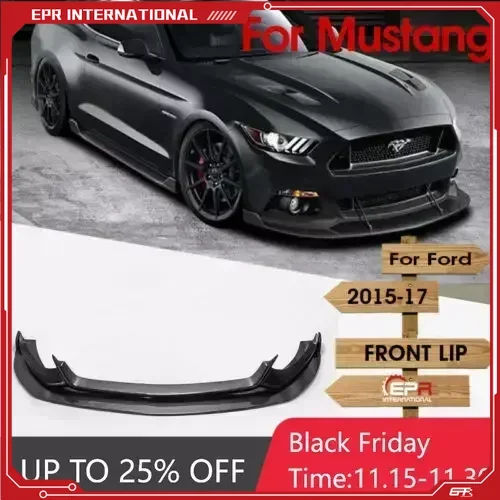 Комплекты кузова переднего бампера из углеродного волокна, 2 шт. — для Bodykits Ford Mustang 2015-17 гг.
Комплекты кузова переднего бампера из углеродного волокна, 2 шт. — для Bodykits Ford Mustang 2015-17 гг.