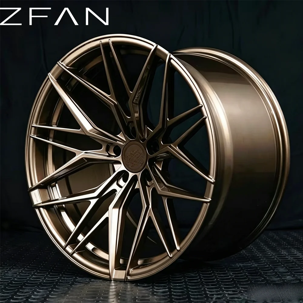 Custom Forged Alloy Wheels 15-26 Inch 5x112 5x114.3 5x120 5x130, Matte Bronze Deep Concave Rims for Mercedes Porsche Maserati
Custom Forged Alloy Wheels 15-26 Inch 5x112 5x114.3 5x120 5x130, Matte Bronze Deep Concave Rims for Mercedes Porsche Maserati