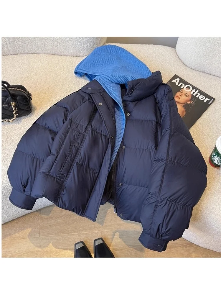 Корейская женская зимняя куртка-пуховик, теплая утягивающая верхняя одежда, пальто с капюшоном, высокое качество, новинка Sle Faionable
Корейская женская зимняя куртка-пуховик, теплая утягивающая верхняя одежда, пальто с капюшоном, высокое качество, новинка Sle Faionable