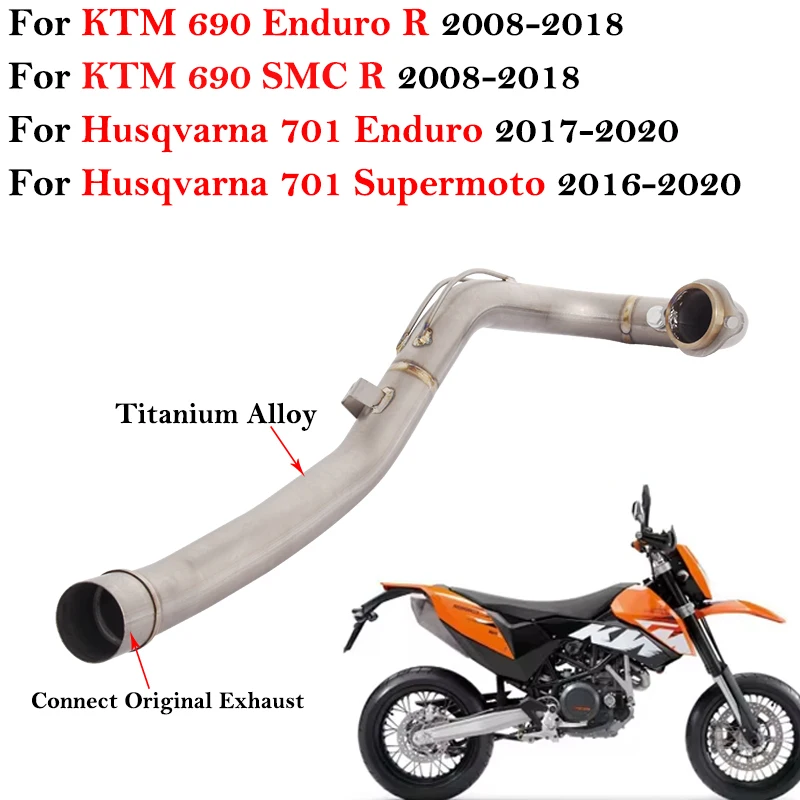 Передняя соединительная труба из титанового сплава для KTM 690 SMC Enduro R 2008-2018 Husqvarna 701 Supermoto 2016-2020 гг.
Передняя соединительная труба из титанового сплава для KTM 690 SMC Enduro R 2008-2018 Husqvarna 701 Supermoto 2016-2020 гг.