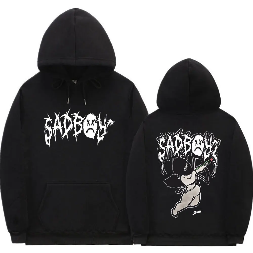 Singer Junior H Sad Boyz Double Sided Print Hoodie Men Women Hip Hop Oversized Harajuku Sweatshirt Men's Fleece Cotton Hoodies
Singer Junior H Sad Boyz Double Sided Print Hoodie Men Women Hip Hop Oversized Harajuku Sweatshirt Men's Fleece Cotton Hoodies