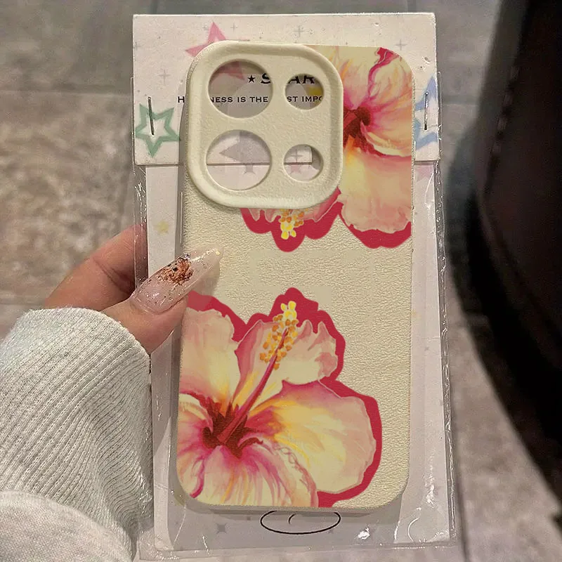 Elegant Pink Hibiscus Lychee Pattern Phone Case for Xiaomi Redmi 13 4G 13C 14C Note 14 13 12 11 10 Pro Plus 5G Shockproof Cover
Elegant Pink Hibiscus Lychee Pattern Phone Case for Xiaomi Redmi 13 4G 13C 14C Note 14 13 12 11 10 Pro Plus 5G Shockproof Cover