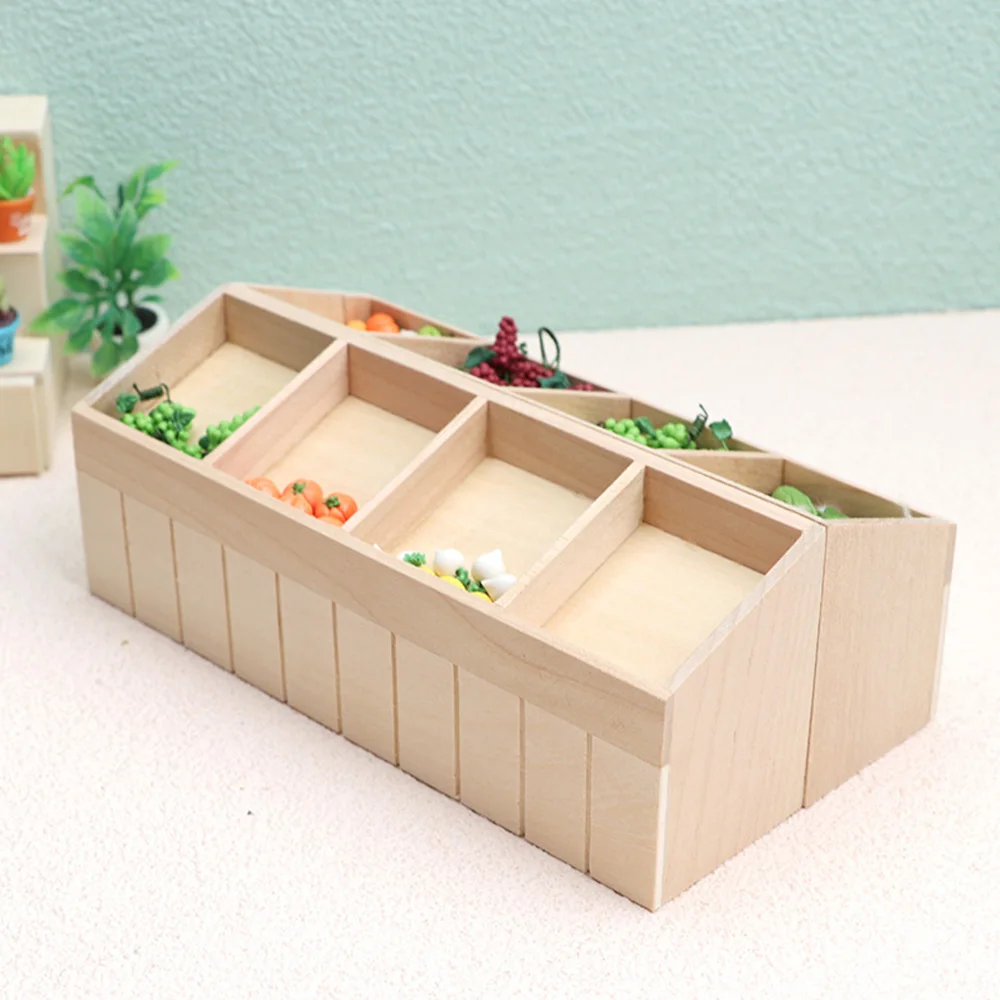 1PC Mini Simulation Supermarket Vegetable Fruit Rack Scale Model Dollhouse Fruit Shelf Miniature Models Diy Home Decor
1PC Mini Simulation Supermarket Vegetable Fruit Rack Scale Model Dollhouse Fruit Shelf Miniature Models Diy Home Decor