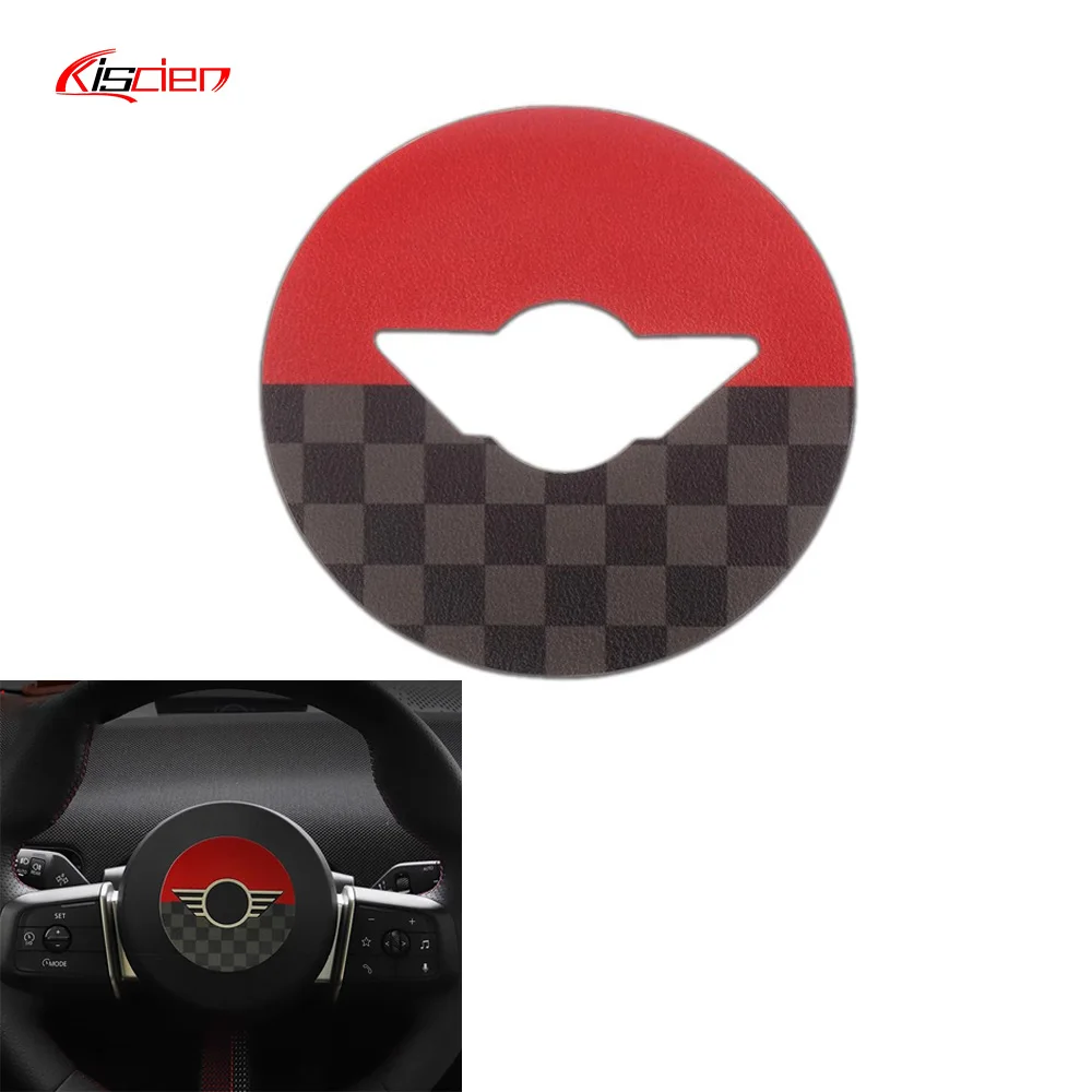 Car Accessories Steering Wheel Leather Cover Center Paste Decal Sticker For MINI Cooper SE J01 J05 U25 JCW Countryman 2024 2025
Car Accessories Steering Wheel Leather Cover Center Paste Decal Sticker For MINI Cooper SE J01 J05 U25 JCW Countryman 2024 2025