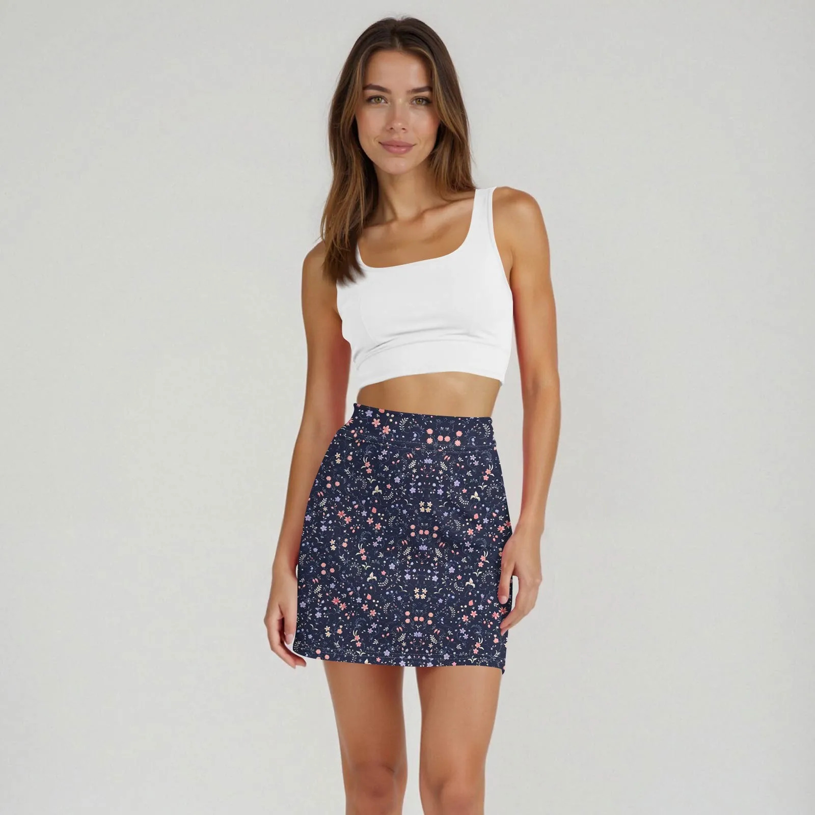 Short Dresses Summer Women Casual High Waist Print Short Half Skirt Sports Skirt Pleated Skirt White Mini Skirt Clothing Female
Short Dresses Summer Women Casual High Waist Print Short Half Skirt Sports Skirt Pleated Skirt White Mini Skirt Clothing Female