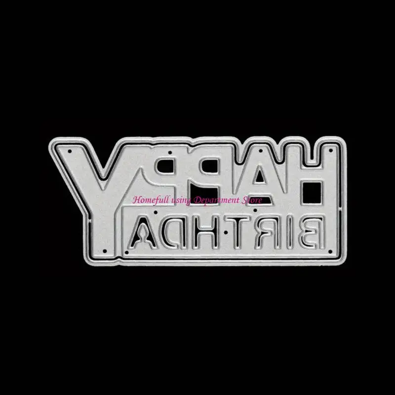 Happy Birthday Die Cuts Metal Cutting Dies for Card Making Scrapbook Decoration
Happy Birthday Die Cuts Metal Cutting Dies for Card Making Scrapbook Decoration