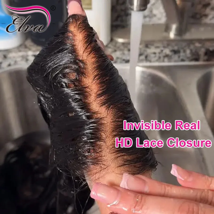 Elva Hair 13X6 HD Lace Frontal Only Human Hair Skinlike Real HD Lace Melt Skins 13x4 9x6 7x5 5X5HD Lace Closures Pre Plucked
Elva Hair 13X6 HD Lace Frontal Only Human Hair Skinlike Real HD Lace Melt Skins 13x4 9x6 7x5 5X5HD Lace Closures Pre Plucked