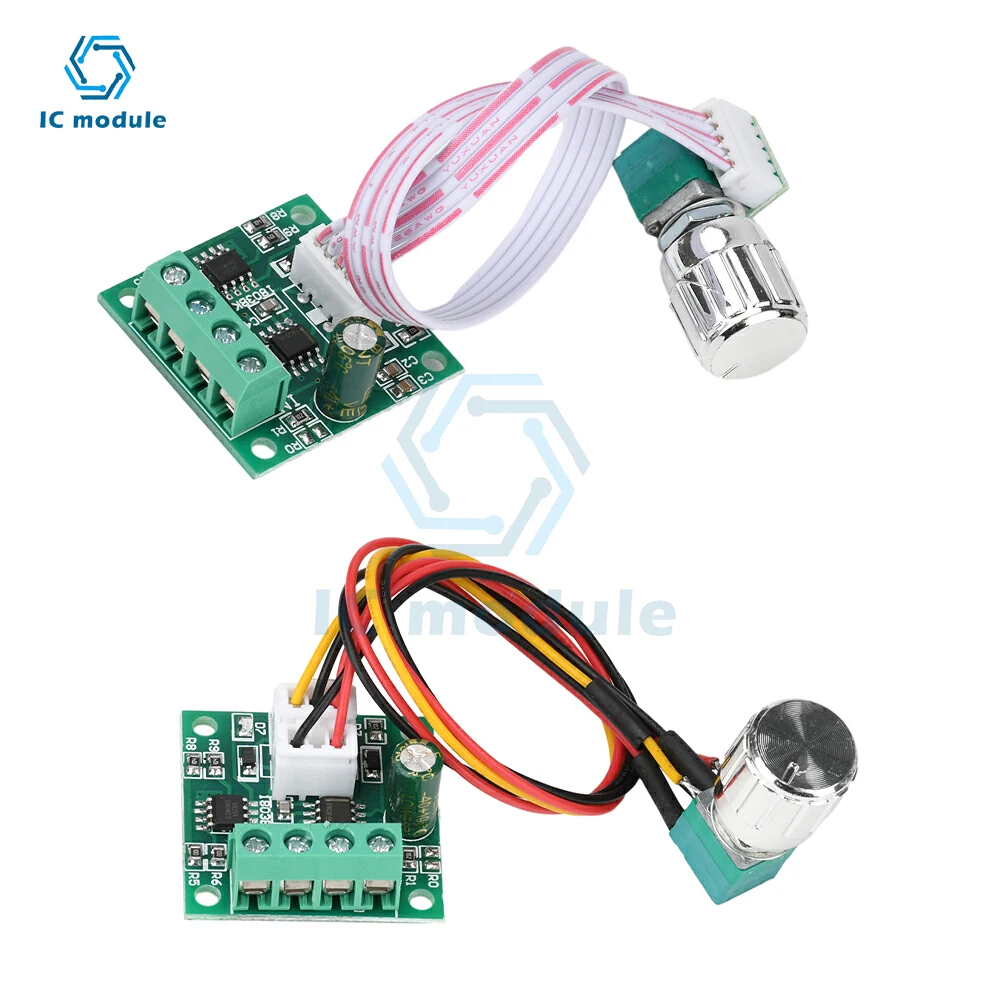 PWM DC Brush Motor Speed Controller DC Motor Regulator Control Module DC 1.8V 3V 5V 6V 12V 2A Speed Controller
PWM DC Brush Motor Speed Controller DC Motor Regulator Control Module DC 1.8V 3V 5V 6V 12V 2A Speed Controller