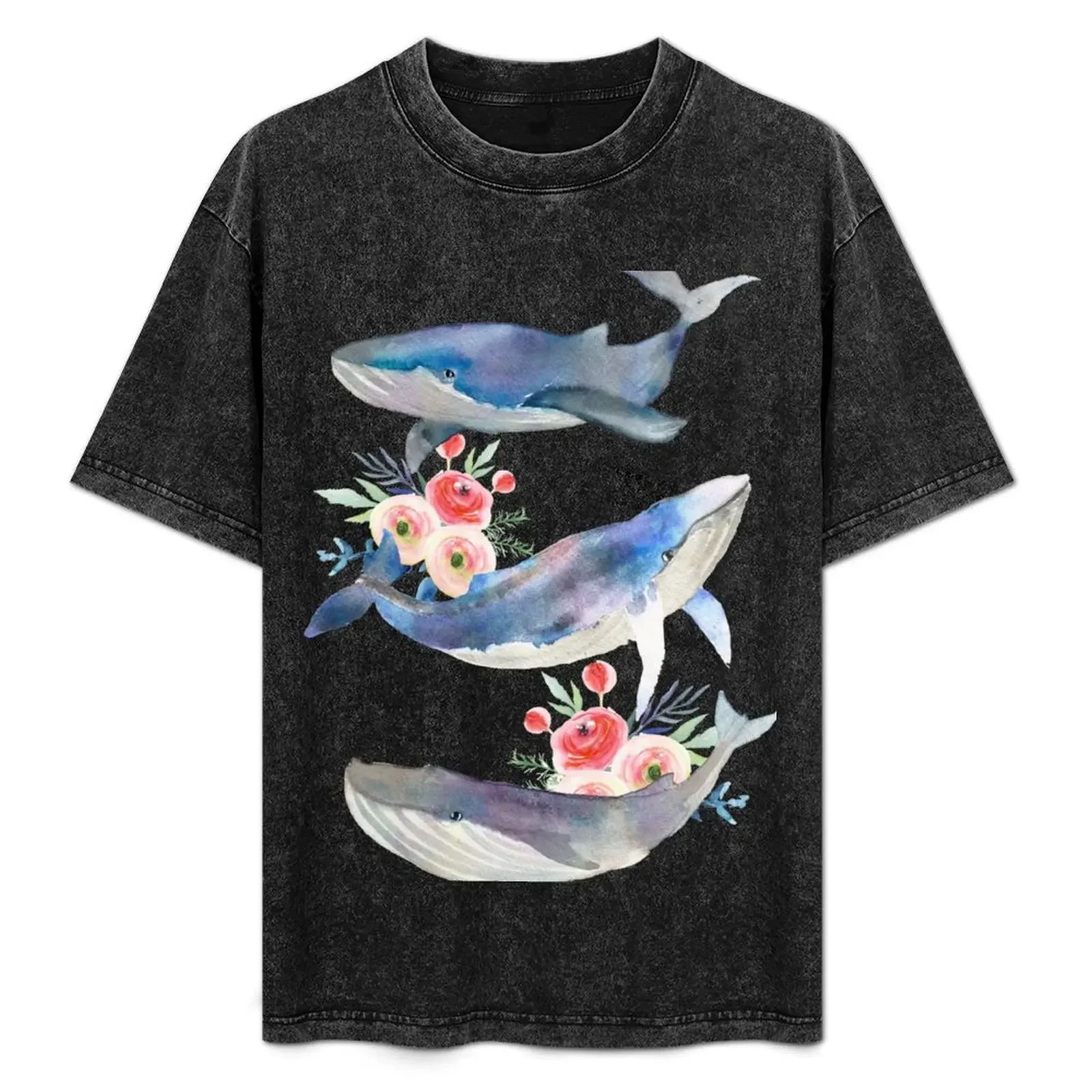 Watercolor whales and flowers T-Shirt valentines clothes sports fans man t shirt heavyweights tshirts for men
Watercolor whales and flowers T-Shirt valentines clothes sports fans man t shirt heavyweights tshirts for men