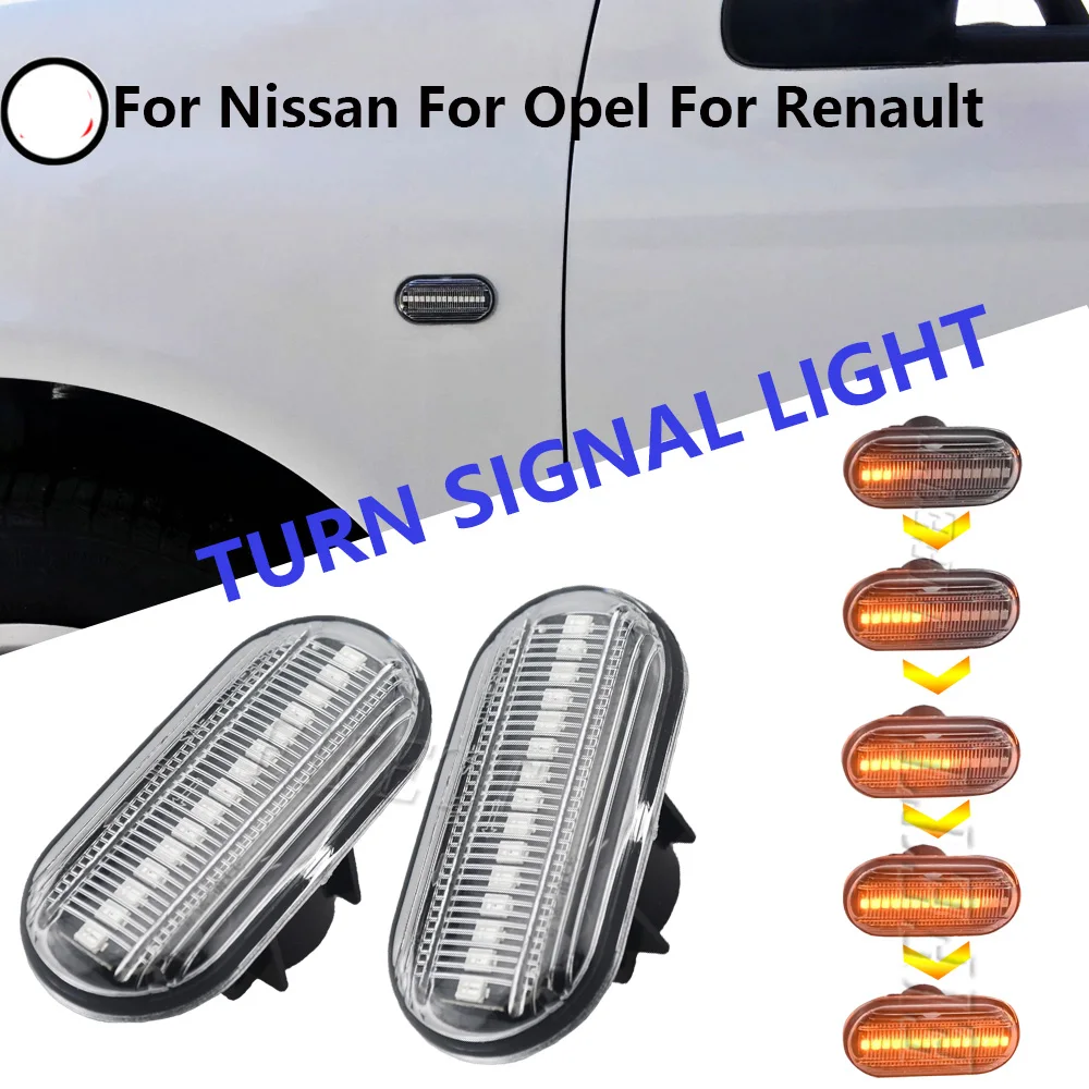 For Renault Clio 1 2 KANGOO MEGANE ESPACE TWINGO MASTER Led Dynamic Side Marker Turn Signal Light For Nissan Opel Smart FORTWO
For Renault Clio 1 2 KANGOO MEGANE ESPACE TWINGO MASTER Led Dynamic Side Marker Turn Signal Light For Nissan Opel Smart FORTWO