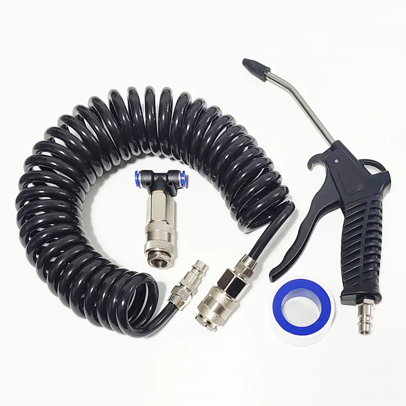 Truck Air Duster Set with PU Hose for Thorough Cabin Cleaning Portable Dust Blower Auto Detailing Equipment
Truck Air Duster Set with PU Hose for Thorough Cabin Cleaning Portable Dust Blower Auto Detailing Equipment