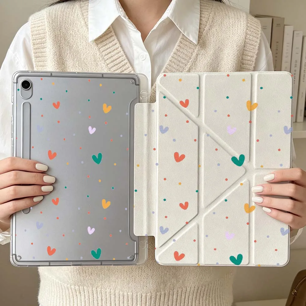 Cartoon Colorful Heart For Samsung Galaxy Tab S6 S7 S8 S9 S10 A8 A9 A11 Lite FE Plus 3Y Tablet Case Soft
Cartoon Colorful Heart For Samsung Galaxy Tab S6 S7 S8 S9 S10 A8 A9 A11 Lite FE Plus 3Y Tablet Case Soft