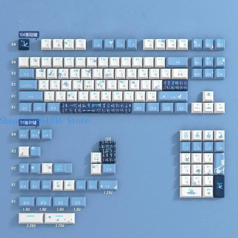652F 135PCS Gaming Mechanical Keyboard Keycaps Double Shot PBT Backlit Keycap
652F 135PCS Gaming Mechanical Keyboard Keycaps Double Shot PBT Backlit Keycap