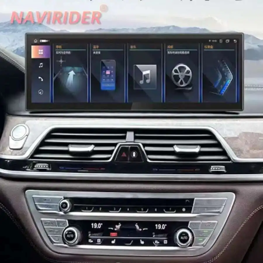 14.9Inch 2560*720 For BMW 7 Series G11 G12 2016-2019 EVO Android Auto Car Radio Player Multimedia Stereo Video GPS Car Carplay
14.9Inch 2560*720 For BMW 7 Series G11 G12 2016-2019 EVO Android Auto Car Radio Player Multimedia Stereo Video GPS Car Carplay