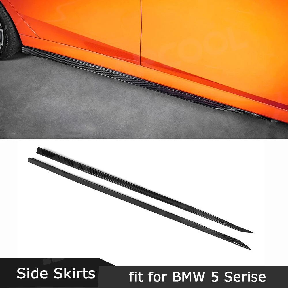 For BMW 5 Series Dry Carbon Fiber Car Side Skirts For G60 2024+ Side Door Bumper Lip Apron Cars Accessories
For BMW 5 Series Dry Carbon Fiber Car Side Skirts For G60 2024+ Side Door Bumper Lip Apron Cars Accessories