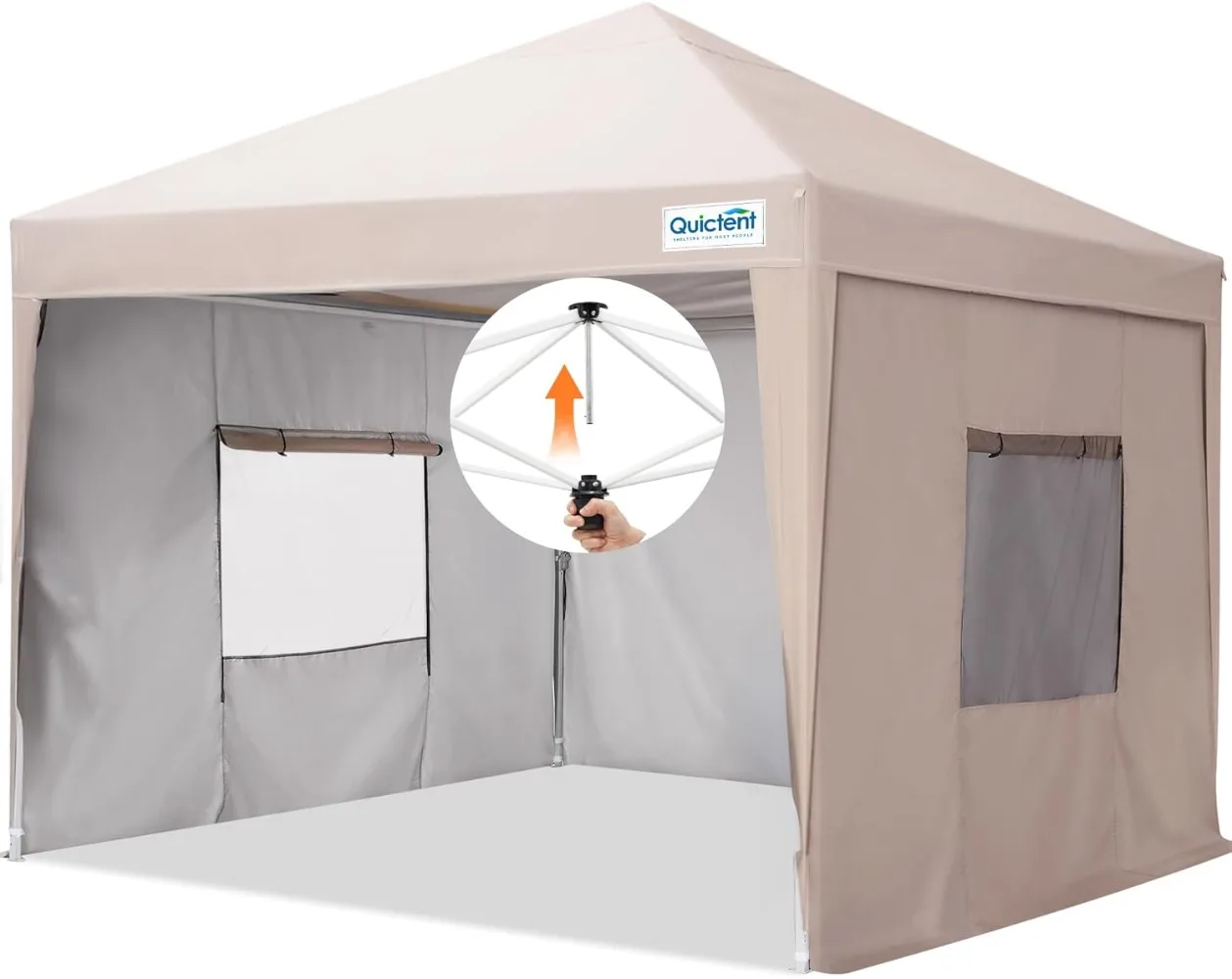 Палатка Quictent Easy Pop Up с навесом 8 x 8 футов с 4 съемными оконными боковыми стенками, установка для одного человека, водонепроницаемая портативная уличная палатка
Палатка Quictent Easy Pop Up с навесом 8 x 8 футов с 4 съемными оконными боковыми стенками, установка для одного человека, водонепроницаемая портативная уличная палатка