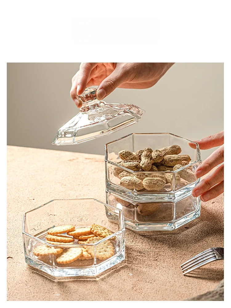 U Mi LIVING Tower Glass Fruit Tray Creative Stackable with Lid Candy Snack Plate Simple Design Daily Use round
U Mi LIVING Tower Glass Fruit Tray Creative Stackable with Lid Candy Snack Plate Simple Design Daily Use round