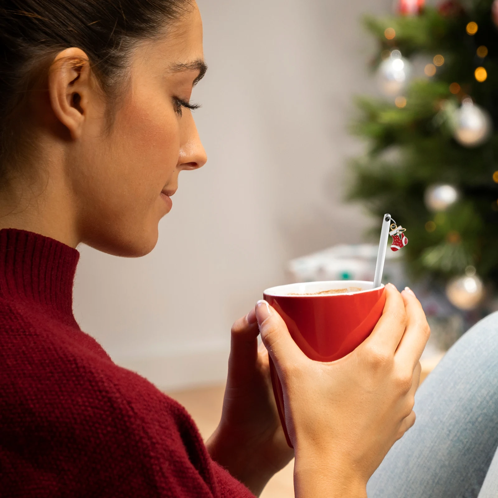 6 шт. рождественские кофейные ложки из нержавеющей стали, рождественский кулон, набор ложек для перемешивания чая, десертный набор ложек для праздничного использования
6 шт. рождественские кофейные ложки из нержавеющей стали, рождественский кулон, набор ложек для перемешивания чая, десертный набор ложек для праздничного использования