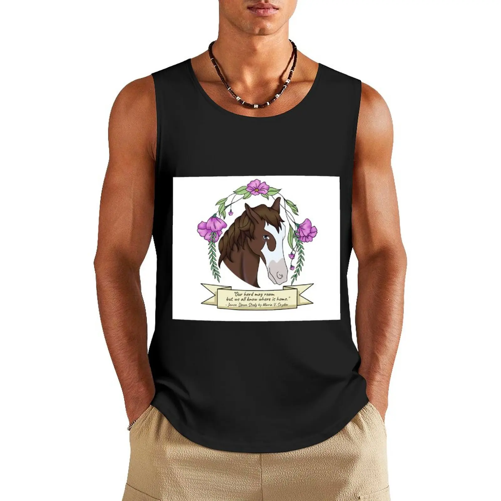 Kiki with Janco's quote from Dawn Study Tank Top Men's gym clothing quick-drying t-shirt gym accessories man
Kiki with Janco's quote from Dawn Study Tank Top Men's gym clothing quick-drying t-shirt gym accessories man