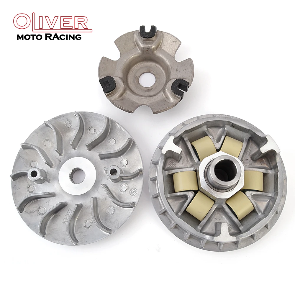 Front Clutch Variator Kit For Kymco Xciting 250i AFI 300i Yager 300 GTi Maxxer MXU People GTi 300 250 Grand Dink 22102-KHE7-900
Front Clutch Variator Kit For Kymco Xciting 250i AFI 300i Yager 300 GTi Maxxer MXU People GTi 300 250 Grand Dink 22102-KHE7-900