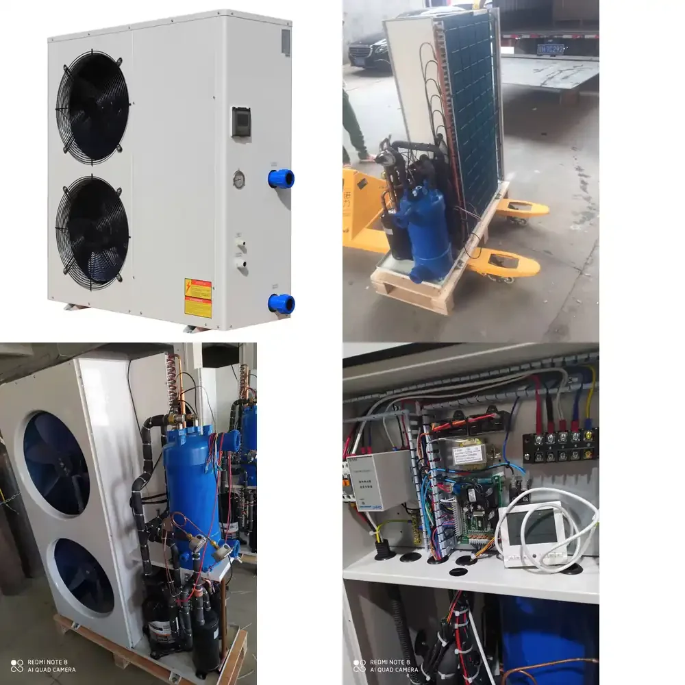 Francie Pool Heater Factory WIFI 29kw R32 DC Inverter Air to Water Heat Pump for Pool Heating and Cooling
Francie Pool Heater Factory WIFI 29kw R32 DC Inverter Air to Water Heat Pump for Pool Heating and Cooling