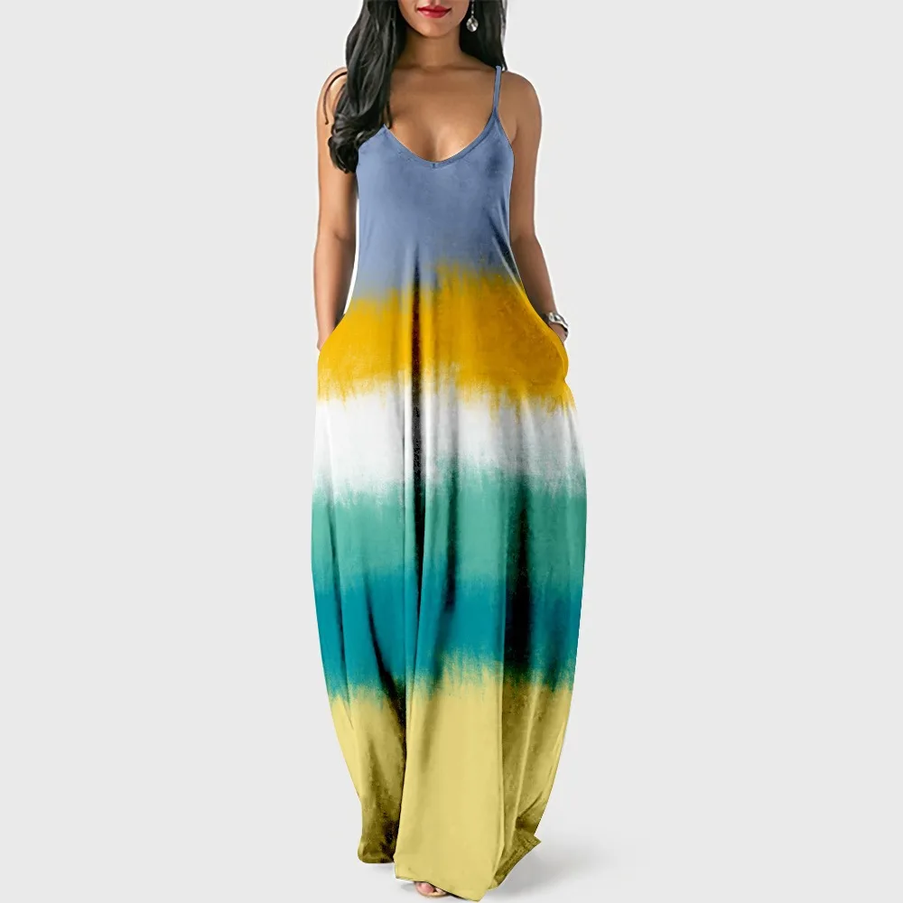 Colorful Tie Dye Print Dress Summer Sexy Casual Streetwear Long Dress Fashion Y2K Outfits Beach Holiday V Neck Vestidos Elegant
Colorful Tie Dye Print Dress Summer Sexy Casual Streetwear Long Dress Fashion Y2K Outfits Beach Holiday V Neck Vestidos Elegant