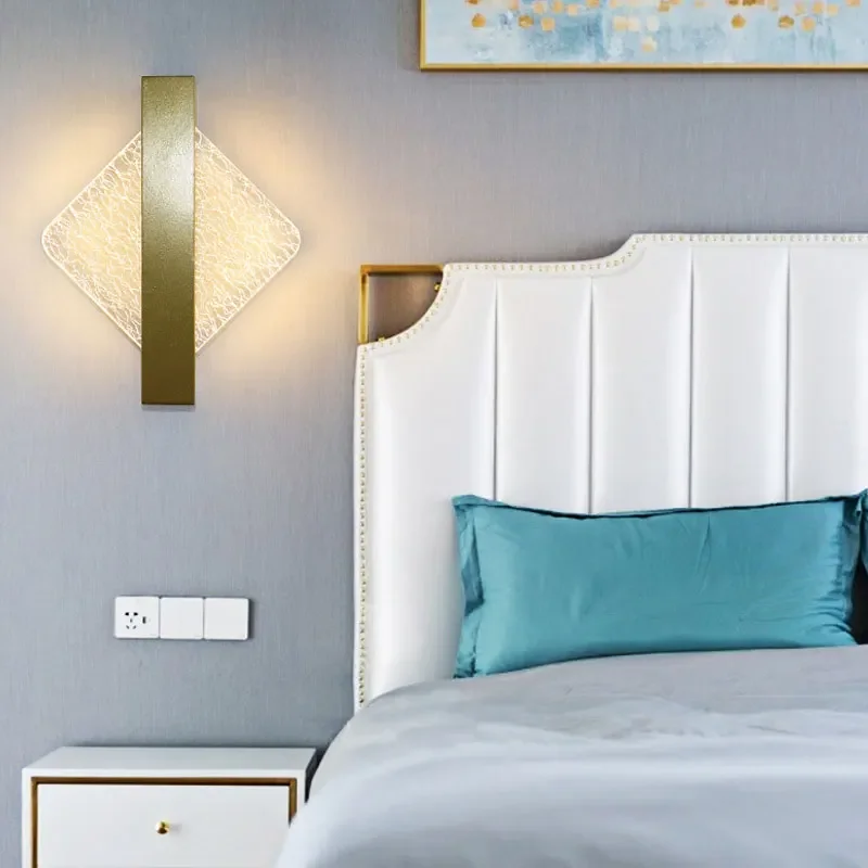Creative Nordic Living Room Tv Background Wall Light Modern Indoor entrance Corridor Bedroom Bedside Wall Lamp Acrylic Lighting
Creative Nordic Living Room Tv Background Wall Light Modern Indoor entrance Corridor Bedroom Bedside Wall Lamp Acrylic Lighting
