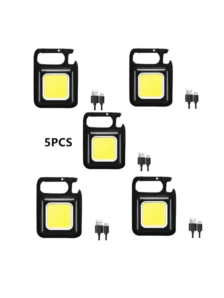 Mini LED Light 1500LM Flashlight Keychain Multifunctional Portable COB Camping Lamps USB Charging Work Lights Fishing Lanterna
Mini LED Light 1500LM Flashlight Keychain Multifunctional Portable COB Camping Lamps USB Charging Work Lights Fishing Lanterna