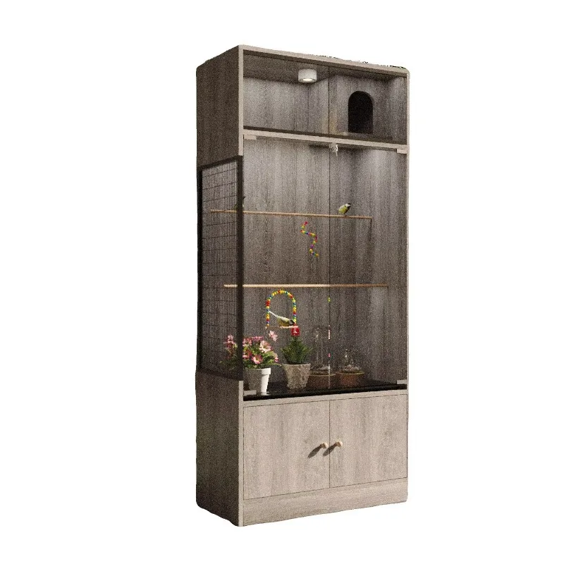 Large Breathable Solid Pattern Bird Cage for Parrots & Pigeons with Customized Color and Stainless Steel
Large Breathable Solid Pattern Bird Cage for Parrots & Pigeons with Customized Color and Stainless Steel
