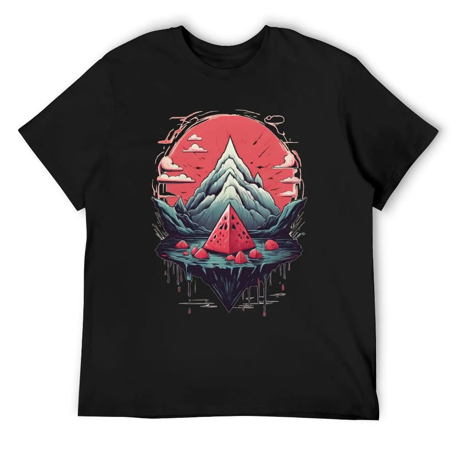 Watermelon Mountain T-Shirt oversized Man t-shirt baggy shirts t shirt men
Watermelon Mountain T-Shirt oversized Man t-shirt baggy shirts t shirt men