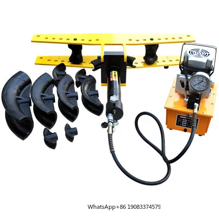 DWG-4 Automatic Electric Power Hydraulic Pipe Bender Machine 1/2 Inch to 4 Inches Alloy Core Pump Factory Price Portable
DWG-4 Automatic Electric Power Hydraulic Pipe Bender Machine 1/2 Inch to 4 Inches Alloy Core Pump Factory Price Portable