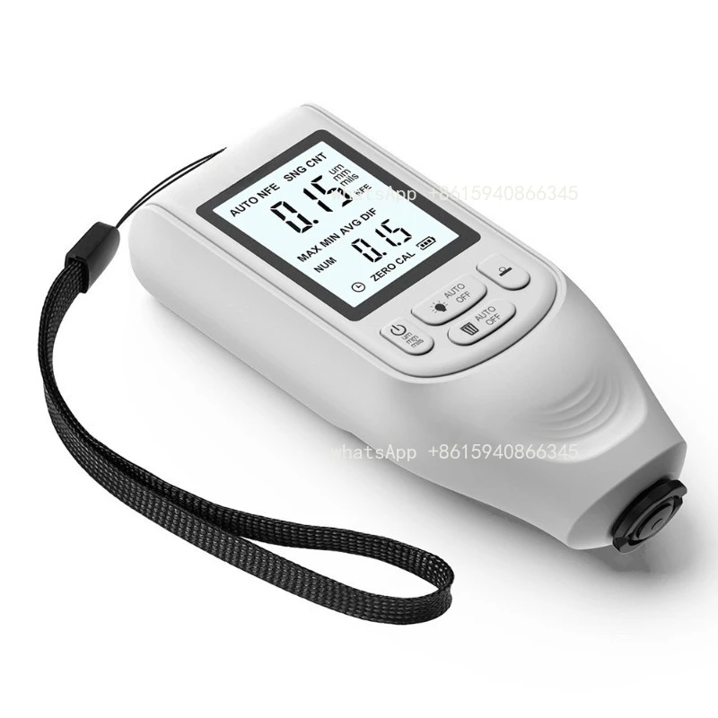 High Precision Coating Thickness Gauge, Anti-slip Paint Film Meter, Dry Film Thickness Gauge
High Precision Coating Thickness Gauge, Anti-slip Paint Film Meter, Dry Film Thickness Gauge