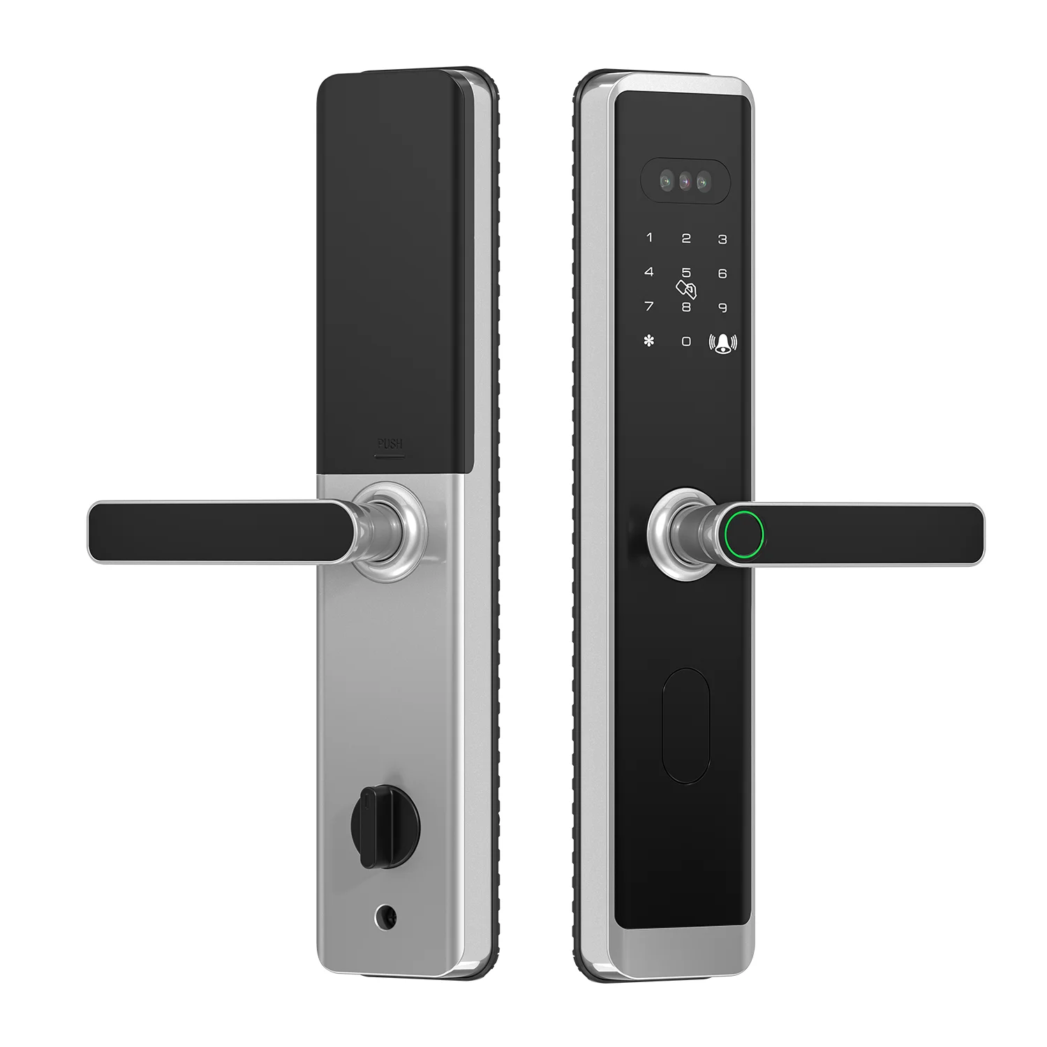 Smart 4K Home Assistant Automatic Digital System 3D Face Fingerprint Unlock Wood Aluminum Door Lock Inteligente Electronic Smart
Smart 4K Home Assistant Automatic Digital System 3D Face Fingerprint Unlock Wood Aluminum Door Lock Inteligente Electronic Smart