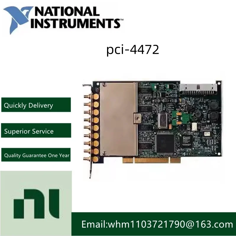 Новая оригинальная карта сбора динамического сигнала NI PCI-4472 778348 -01 импортировано из США
Новая оригинальная карта сбора динамического сигнала NI PCI-4472 778348 -01 импортировано из США