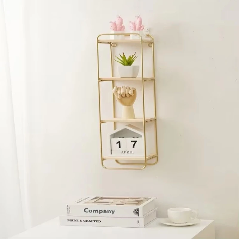 No-Drill Iron Wall Shelf, Multi-Layer Wall Mounted Storage Shelf OrganizerBedroom Modern Cosmetic Storage Rack Stylish Design
No-Drill Iron Wall Shelf, Multi-Layer Wall Mounted Storage Shelf OrganizerBedroom Modern Cosmetic Storage Rack Stylish Design