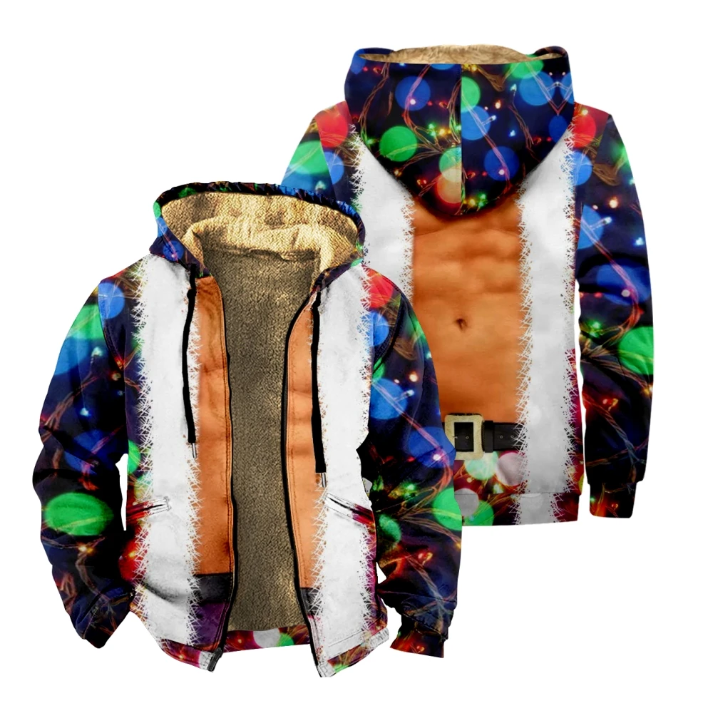 Christmas Men's Casual Camouflage Sports Sweatshirt Long Sleeve Zipper Hooded Jacket Coat
Christmas Men's Casual Camouflage Sports Sweatshirt Long Sleeve Zipper Hooded Jacket Coat