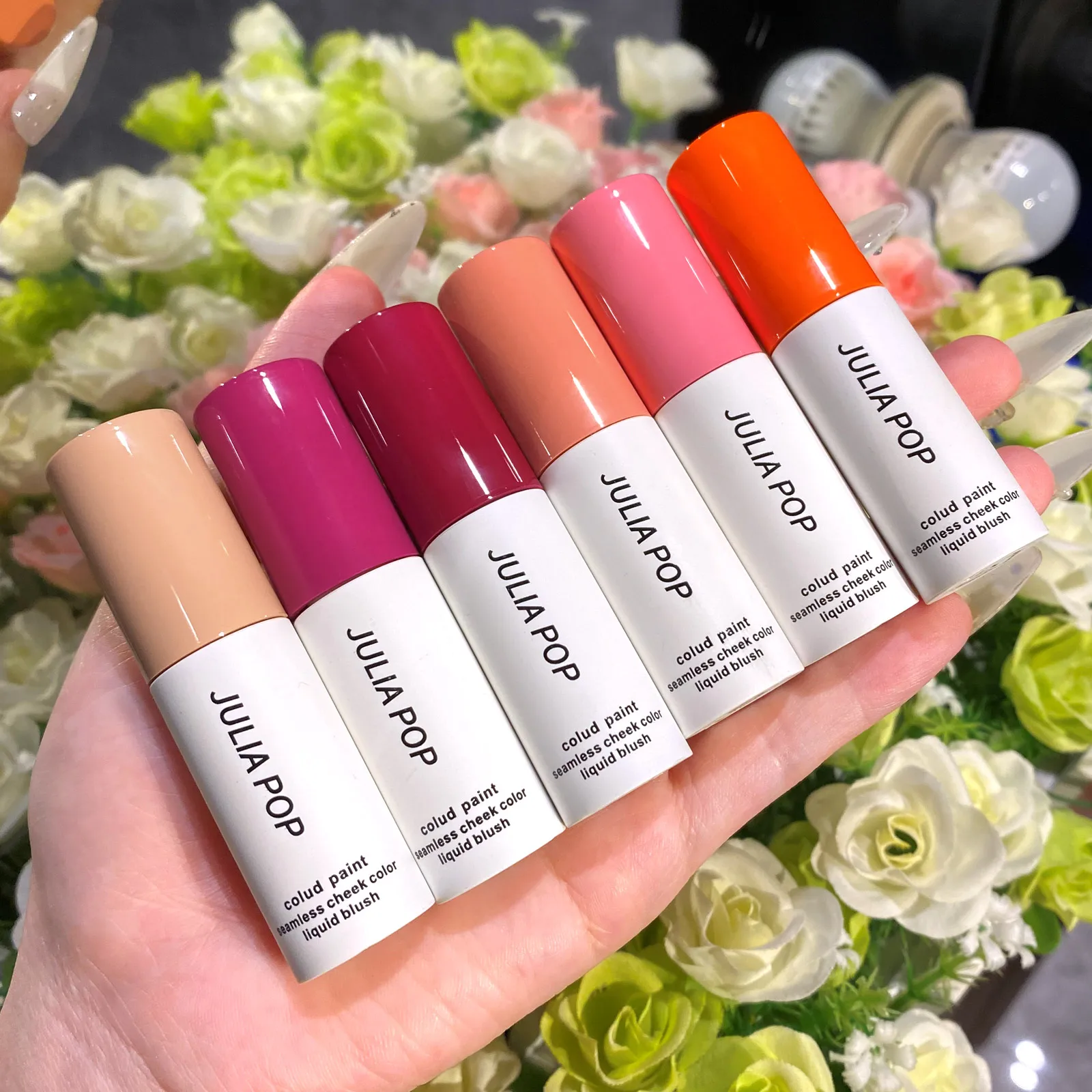 6 Colors Velvet Liquid Blusher Natural Cheek Blush Face Makeup Long-lasting Soft Matte Blusher Waterproof Lightweight Cosmetics
6 Colors Velvet Liquid Blusher Natural Cheek Blush Face Makeup Long-lasting Soft Matte Blusher Waterproof Lightweight Cosmetics