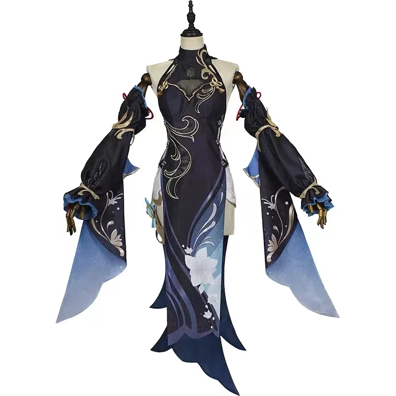 Genshin Impact Shenhe Cosplay Costume Dress Women Halloween Carnival Party Suit
Genshin Impact Shenhe Cosplay Costume Dress Women Halloween Carnival Party Suit