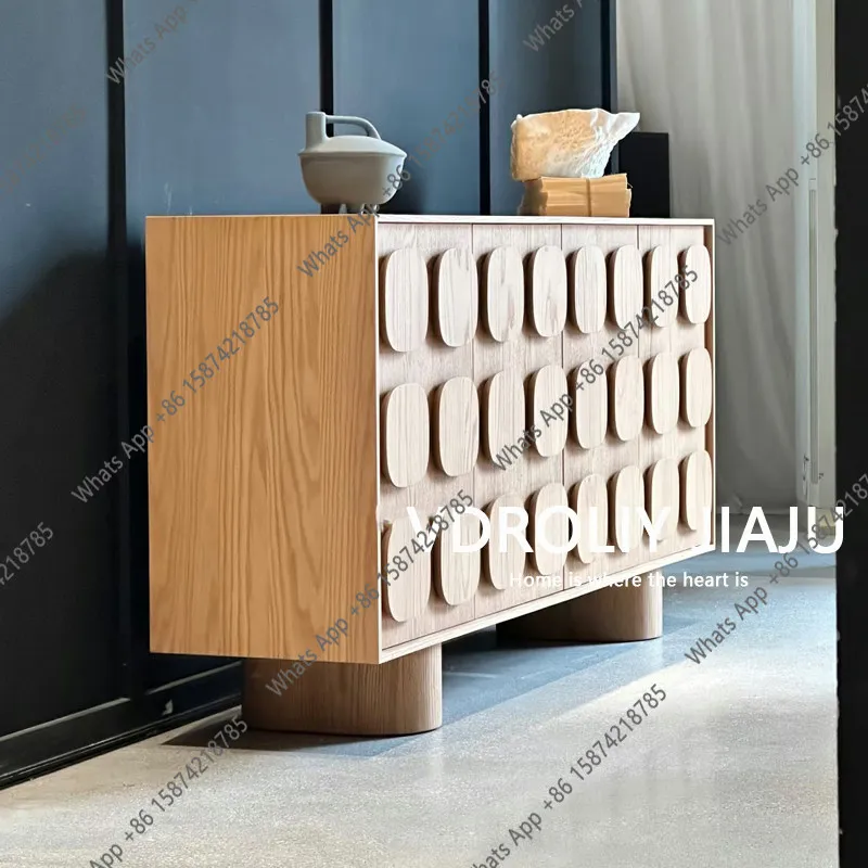 HMedieval Log Color Simple Dining Side Cabinet Household Living Room Light Luxury Locker High-end Sense Entrance Cabinet
HMedieval Log Color Simple Dining Side Cabinet Household Living Room Light Luxury Locker High-end Sense Entrance Cabinet