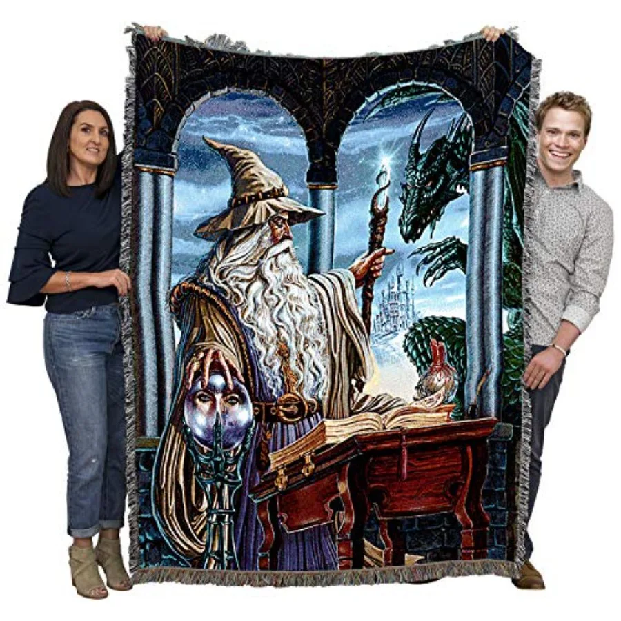 Плед Wird's Emissary Dragon от Ed Beard Jr. - Подарок для фанатов, тканый из хлопка - Сделано в Китае, артикул 724
Плед Wird's Emissary Dragon от Ed Beard Jr. - Подарок для фанатов, тканый из хлопка - Сделано в Китае, артикул 724