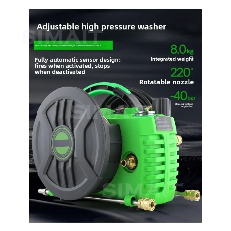 J600T/40T Adjustable Pressure Air Conditioner Cleaning Pump, Water Pump Gun Portable, Car Wash
J600T/40T Adjustable Pressure Air Conditioner Cleaning Pump, Water Pump Gun Portable, Car Wash