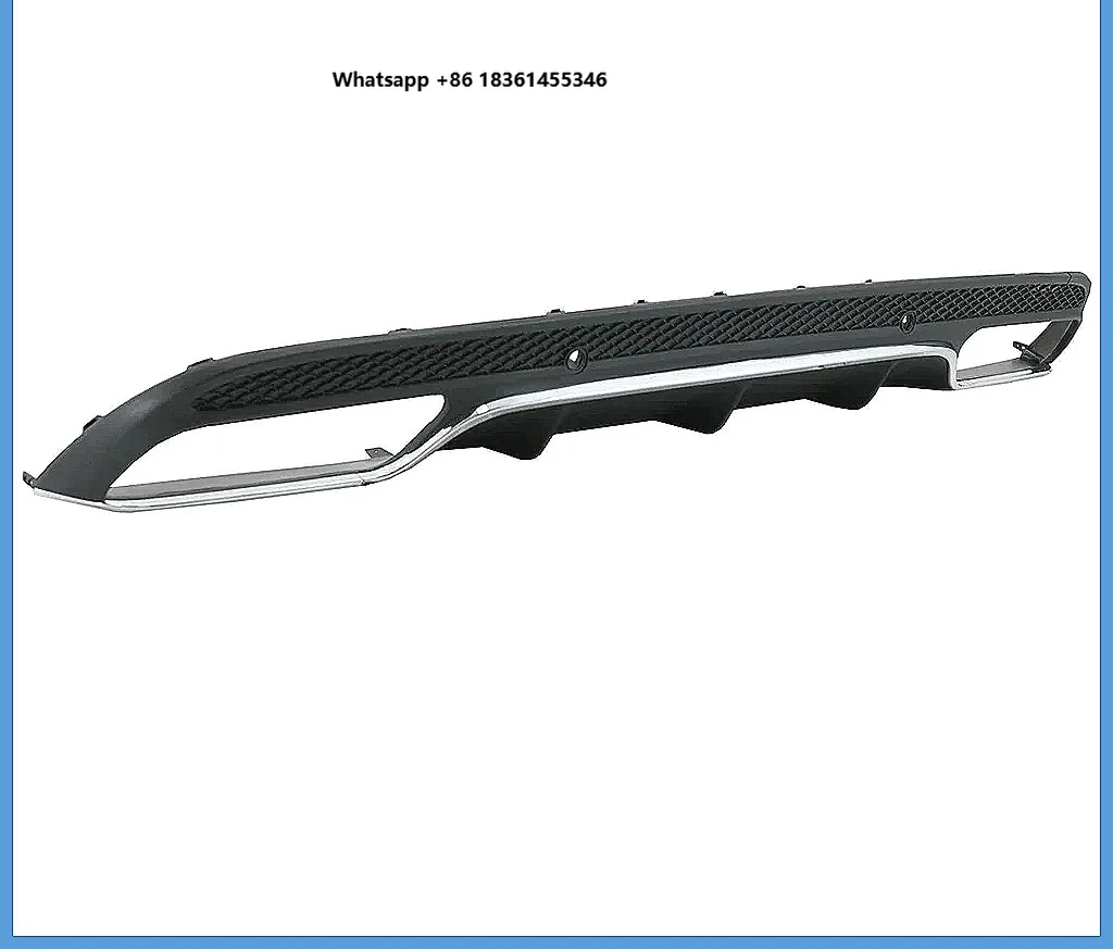 For C200 C250 2015-2021 for W205 Rear Bumper Lip Spoiler Diffuser with Exhaust Pipes
For C200 C250 2015-2021 for W205 Rear Bumper Lip Spoiler Diffuser with Exhaust Pipes